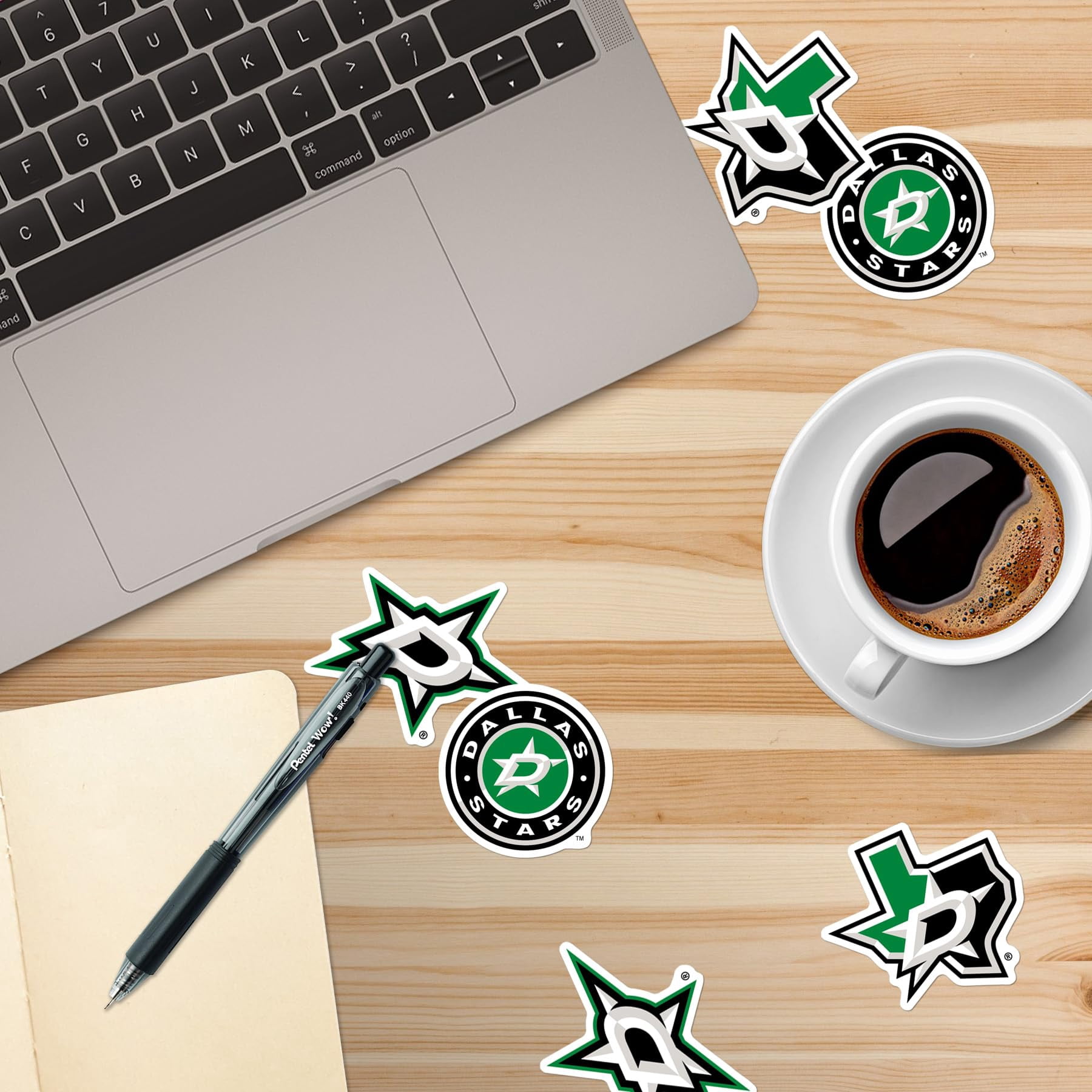 NHL Dallas Stars Logo 200ct Vinyl Large Deluxe Stickers Variety Pack  Officially Licensed Team Logos  Laptop, Water Bottle, Scrapbooking, Tablet, Indoor/Outdoor