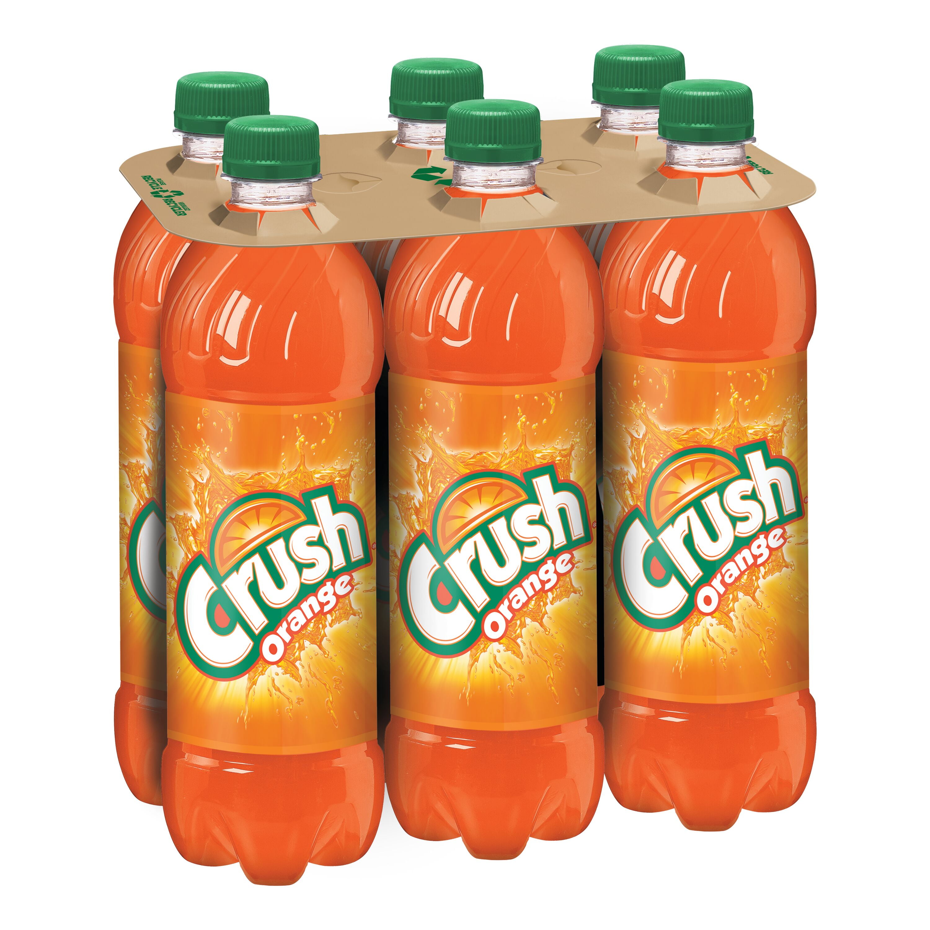 Crush orange boisson gazeuse 6 x 710 ml, bouteilles 6x710mL
