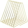 thumbnail image 1 of Étagère à Livres, Support de Livres en Métal Innovant, Librairie Durable pour École Bureau Café Or, 1 of 8