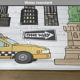 thumbnail image 6 of Ambesonne Hipster Place Mats Set of 4, Big Apple Hot Dog, Standard Size, Multicolor, 6 of 6