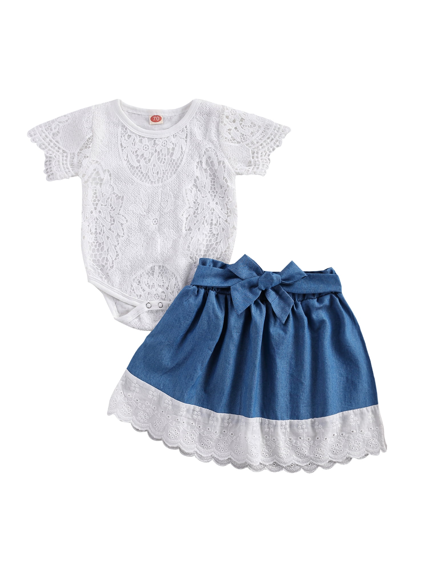 newborn jean skirt