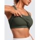 thumbnail image 3 of Musculosa CRZ YOGA Sin Costuras con Espalda en Y y Textura Acanalada Oliva XL, 3 of 3