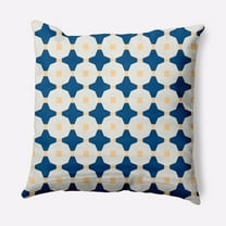 E by Design Button Up Indoor/Outdoor Throw Pillow