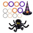 thumbnail image 3 of Ounissouiy Juegos de anillos de Halloween Toss inflable Holiday Club Prom decoración interior al aire libre juego divertido juguete regalos para Almacenamiento y organización del hogar, 3 of 6