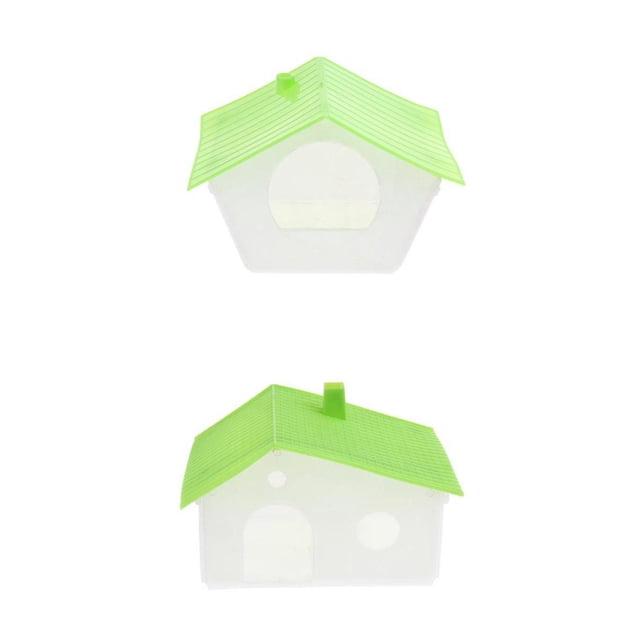 2 unids mascota pájaro pájaro casa pájaro nido gorriones cría caja de jaula de pájaros de anidación Sunnimix Casa de jaula de cría de aves
