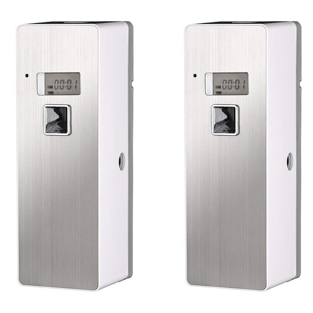 2X El Neutralizador de Olores Domésticos Montado en la Pared de Pie Libre Ambientador Automático de Aire Dispensador