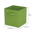 thumbnail image 3 of Mainstays Storage Cube Fabric Basket Bin - Foldable, Great for Nursery, Playroom, Closet, Home Organization, 3 of 7