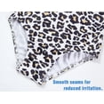 thumbnail image 5 of Domusgo Girls Gymnastics Leotards Black Leopard Size 4t 5t Kids One-Piece Bodysuits, 5 of 6