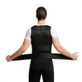 thumbnail image 4 of Mens Workout Sauna Vest with Double Adjustable Belt Waist Trimmer Tummy Control Sweat Suit Body Shaper Sleeveless Top, 4 of 8