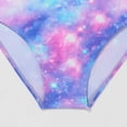 thumbnail image 6 of Hessimy Girl Ruffles One Piece Swimsuit Quick Dry Beach Sport Swimwear(Blue,13-14 Years), 6 of 7