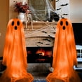 thumbnail image 3 of Yika Halloween Ghost Decoration With Remote Control Lamp Ghost Lamp Courtyard Party Garden Ornament Standing Halloween-Ghost Lights for Porches Yards Gardens Lawn, 3 of 9