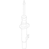 Genuine OE Mazda Strut - TC44-34-900