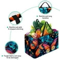 thumbnail image 3 of Butterfly Large Capacity Reusable Beach Bag with Storage Bins and Shopping Basket - Foldable Oxford Cloth Tote for Beach, Pool, and Laundry, 3 of 7