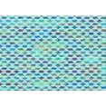 thumbnail image 1 of Ahgly Company Machine Washable Indoor Rectangle Transitional Tron Blue Area Rugs, 4' x 6', 1 of 7