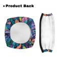 thumbnail image 3 of HELLHERO Vibrant Tropical Plants Rollator Walker Seat Back Cover Easy Install Seat & Back Cover and Breathable Comfortable, 3 of 7