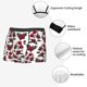 thumbnail image 3 of Fotbe Rose Flowers Calzoncillos Tipo Boxer con Bolsa de Soporte Total para Hombre, X-Temp Fresco, Transpirable y de Secado Rápido-XX-Large, 3 of 5