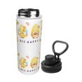 thumbnail image 2 of Uemuo Bee Happy Sunflower Gnomes 18OZ Insulated Kettle, Sports Water Bottle, Stainless Steel Kettle, Vacuum Insulated Flask, Flip Lid Travel Mug, 2 of 7