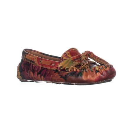 Womens Patricia Nash Domenica Tasseled Flat Loafers, Multicolor
