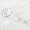 thumbnail image 3 of Jessy Home 2 Pack-16"x31" White Hand Towels Set Ultra Soft 200 GSM Hand Towel Set, 3 of 8