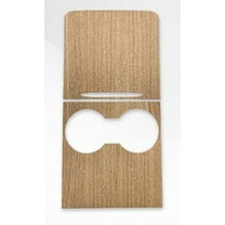 ATOM Center Console Wrap Kit for Tesla Model 3 Model Y Decoration Wrap Kit for Tesla Accessories TPU Carbon Fiber Center Console Cover Interior Decoration (Wood)