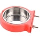 thumbnail image 1 of Cuenco para perro, cuencos extraíbles de acero inoxidable para agua y alimentos, jaula para gallinero, taza para gatos, cachorros, pájaros y mascotas, 1 of 6