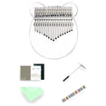 thumbnail image 2 of Kalimba 17 Keys Thumb Piano, Clear Transparent Acrylic Finger Piano Instrument, 2 of 6