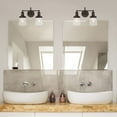 thumbnail image 2 of Taylor 15.25 in. 3-Light Satin Bronze Industrial Vanity Light with Clear Glass Shades, 2 of 2