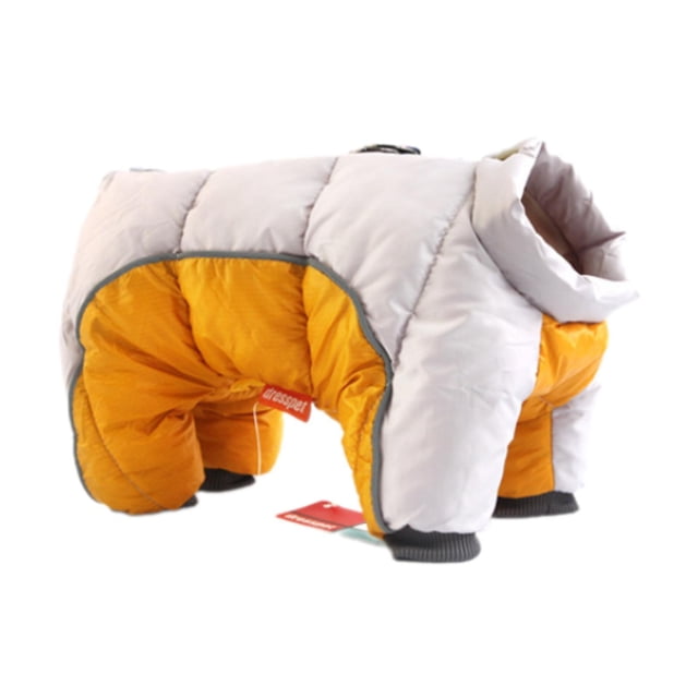 Chaqueta cálida para perros Salvador clima frío mono impermeable rayas reflectantes