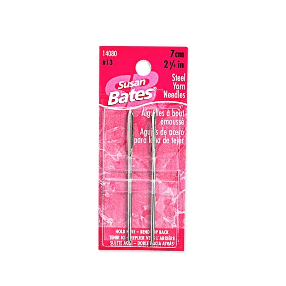 Susan Bates Steel Yarn Needles 2 3/4in