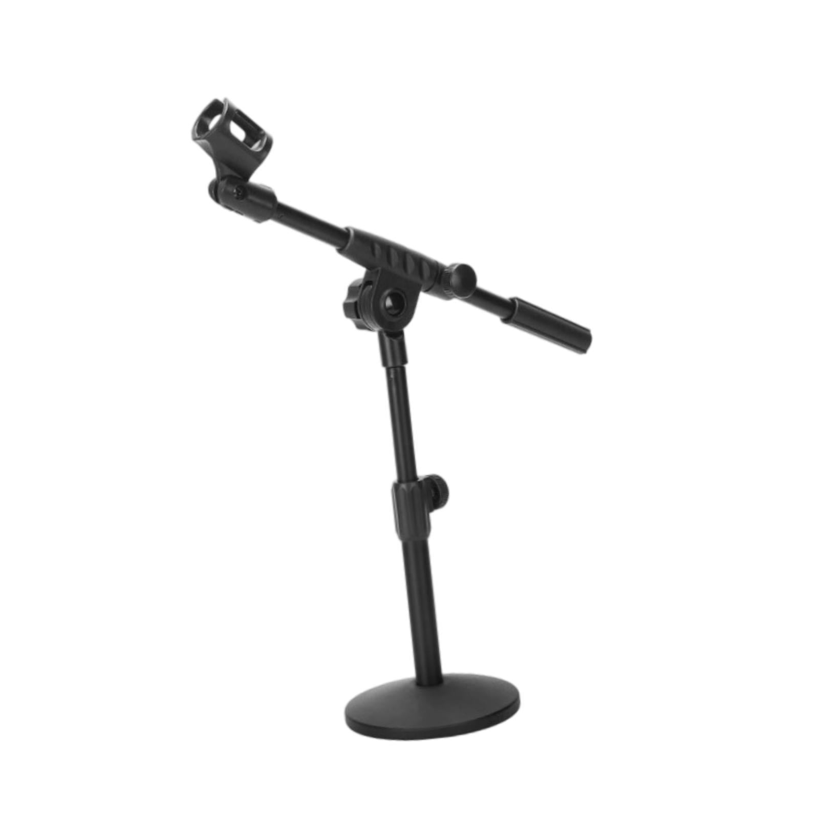 JWQFBC Microphone Stand Detachable Versatile Microphone Floor Stand with Round Base for Microphone holder