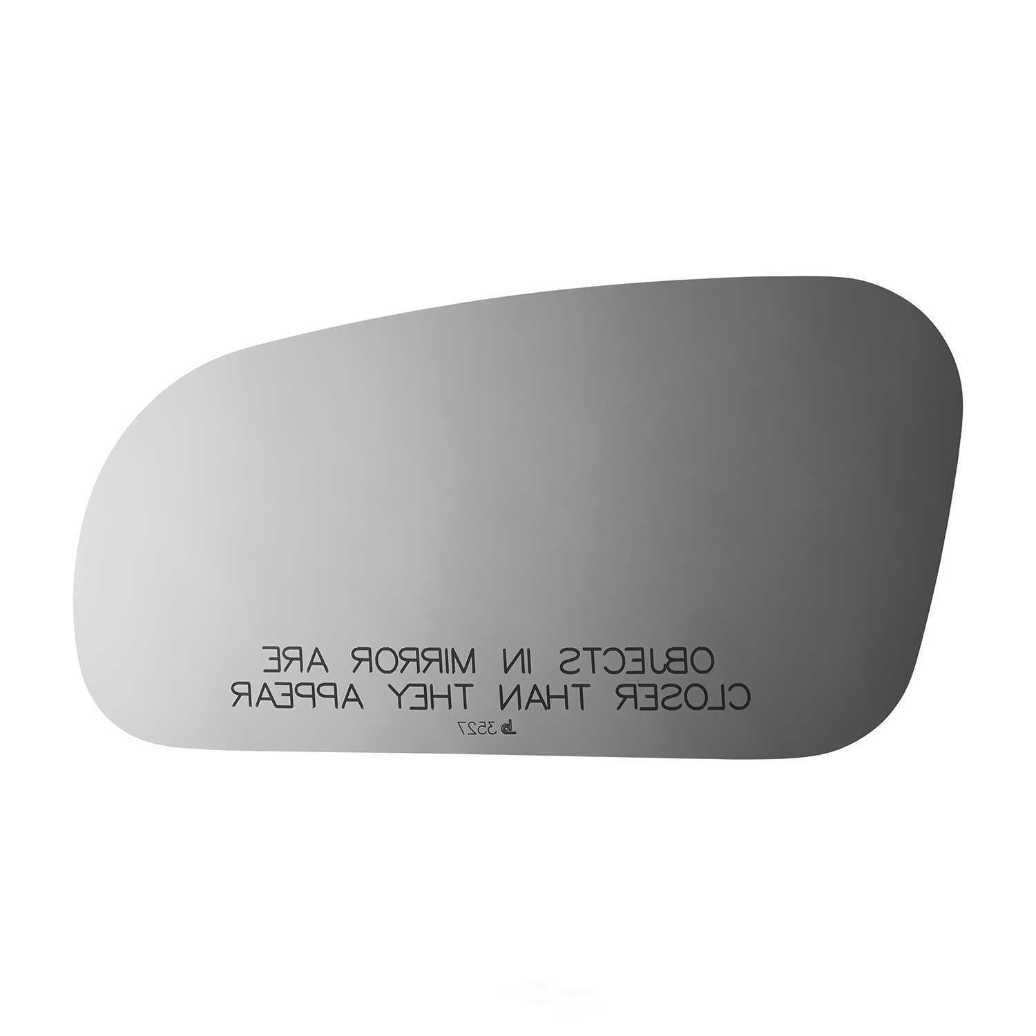 Burco Side View Mirror Replacement Glass - Clear Glass - 3527