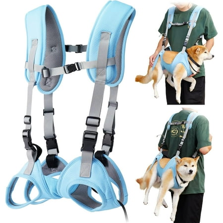 Hgudesign Dog Backpack Carrier Adjustable Dog Carrying Bag  Puppy Front Carrier Sling  Pet Ourdoor Holder Carriers for Small Medium Dog   Adjustable Dog Carrier Sling for Hi Travel Wal