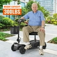 BTMWAY Lightweight Foldable Portable Elderly Power Mobility Scooter, 4