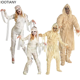 thumbnail image 2 of Disfraz de momia egipcia antigua para niños y adultos, divertido disfraz de muerte para padres e hijos, para Halloween, carnaval, fiesta, disfraz de zombi, 2 of 5