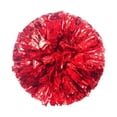 thumbnail image 1 of Pompones de animadora, bola de flores de animadora con agujeros para los dedos, pompones portátiles profesionales para el de animadoras para Rojo, 1 of 8