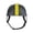 Black yellow, variant on Gieenan Safety Dogs Cats Helmet with Adjustable Chin Strap Outdoor Pet Motorcycle Hat