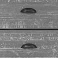 thumbnail image 3 of Grain Wood Furniture Montauk 6-Drawer Dresser with a Rustic Grey Finish, 3 of 7