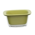 thumbnail image 2 of Esquirla 2 Layer Fruits Vegetable Washing Basket Serving Tray for Pasta Salads Fruits green, 2 of 8