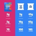thumbnail image 5 of 2 pack Shameless Snacks Red Raspberry Sour Gummy Candy, Low Calorie Keto Friendly High Fiber Low Sugar Healthy Candy, Gluten Free, 1.8 oz Bag, 5 of 5