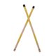 thumbnail image 5 of Baquetas de madera Baquetas Mango de goma Cepillos para piezas de tambor Amarillo perfke Drum Sticks Brushes, 5 of 7