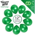 thumbnail image 2 of Pearl Emerald Green Balloons - 12 Inch Latex Balloons - 36 Pack, 2 of 8