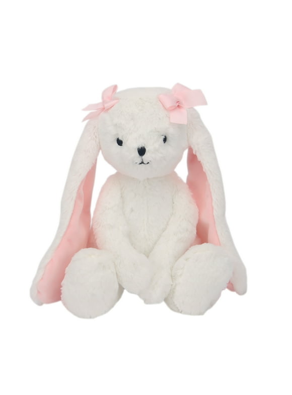 Bedtime Originals Blossom Plush Bunny Stuffed Animal Toy Plushie - Snowflake
