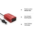 thumbnail image 5 of BESTEK 300W Power Inverter DC 12V to 110V AC Car Inverter with 4.2A Dual USB Car Adapter, 5 of 9