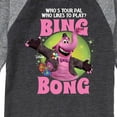 thumbnail image 3 of Inside Out - Your Friend Bing Bong - Toddler And Youth Raglan Graphic T-Shirt, 3 of 6
