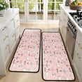 thumbnail image 4 of Kitchen Rugs Sets Of 2,Ballerina Unicorn Princess Pattern Anti Fatigue Kitchen Mat Rugs Non Slip Washable,Decorative Kitchen Floor Mats for Kitchen,Sink,Laundry,17"x47"+17"x47", 4 of 5