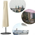 thumbnail image 4 of RKSTN Umbrella Cover,Oxford Fabric Patio Umbrella Covers Waterproof With Zip,Patio Waterproof Market Parasol Covers For 9ft To 12ft Garden Outdoor Umbrella, 4 of 8