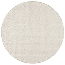 SAFAVIEH Natura Donella Striped Area Rug, Ivory, 6' x 6' Round