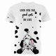 thumbnail image 1 of Hundert Und Eine Dalmatiner Männer der Kleidung Hund Cartoon Anime 3D Druck Kinder camiseta Sommer Kurzarm Frauen camisetas xuanjing unisex, 1 of 2