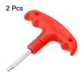 thumbnail image 3 of Uxcell 2 Pieces Golf Spike Wrench Tool T25 Golf Club Driver Torque Tool Wrench, Red, 3 of 7