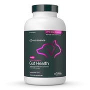 VetriScience Extra Strength Gut Health Capsules for Dogs & Cats, 180 Count